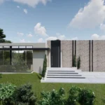 Vivienda campestre 0324, Palmira, Valle del Cauca. r 01 fachada