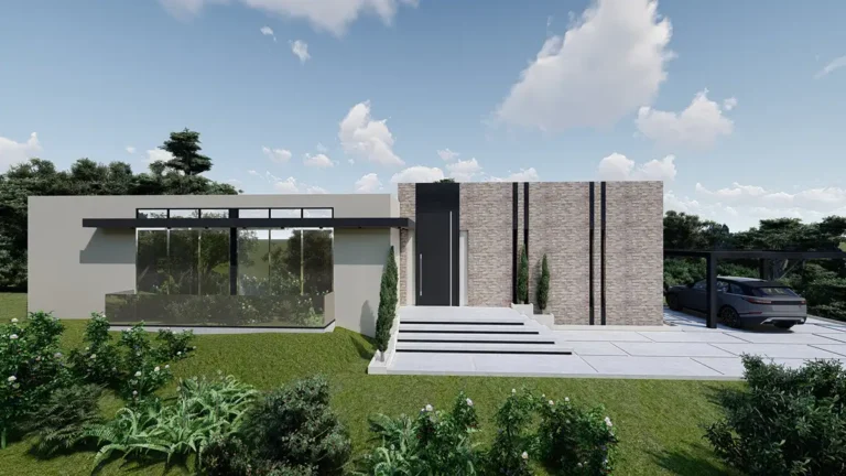 Vivienda campestre 0324, Palmira, Valle del Cauca. r 01 fachada